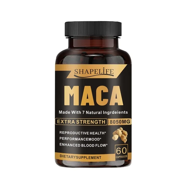 Strong Erection for Men Pills, Increase Size & Endurance,natural Tiger King Capsules Maca Root Ashwagandha Supplement 60 Tablets