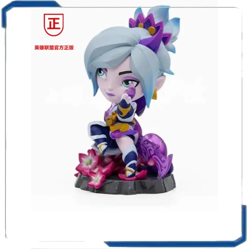 

Original Genuine LOL League of Legends Soul Lotus Riven Q Version Doll Game Figure Collection Peripheral Toys Gifts