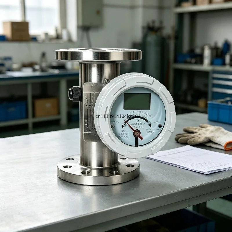 For High Precision Metal Tube Rotameter High Temp Pressure Resistant Micro Flow Gas Liquid Metal Rotor Flow Meter