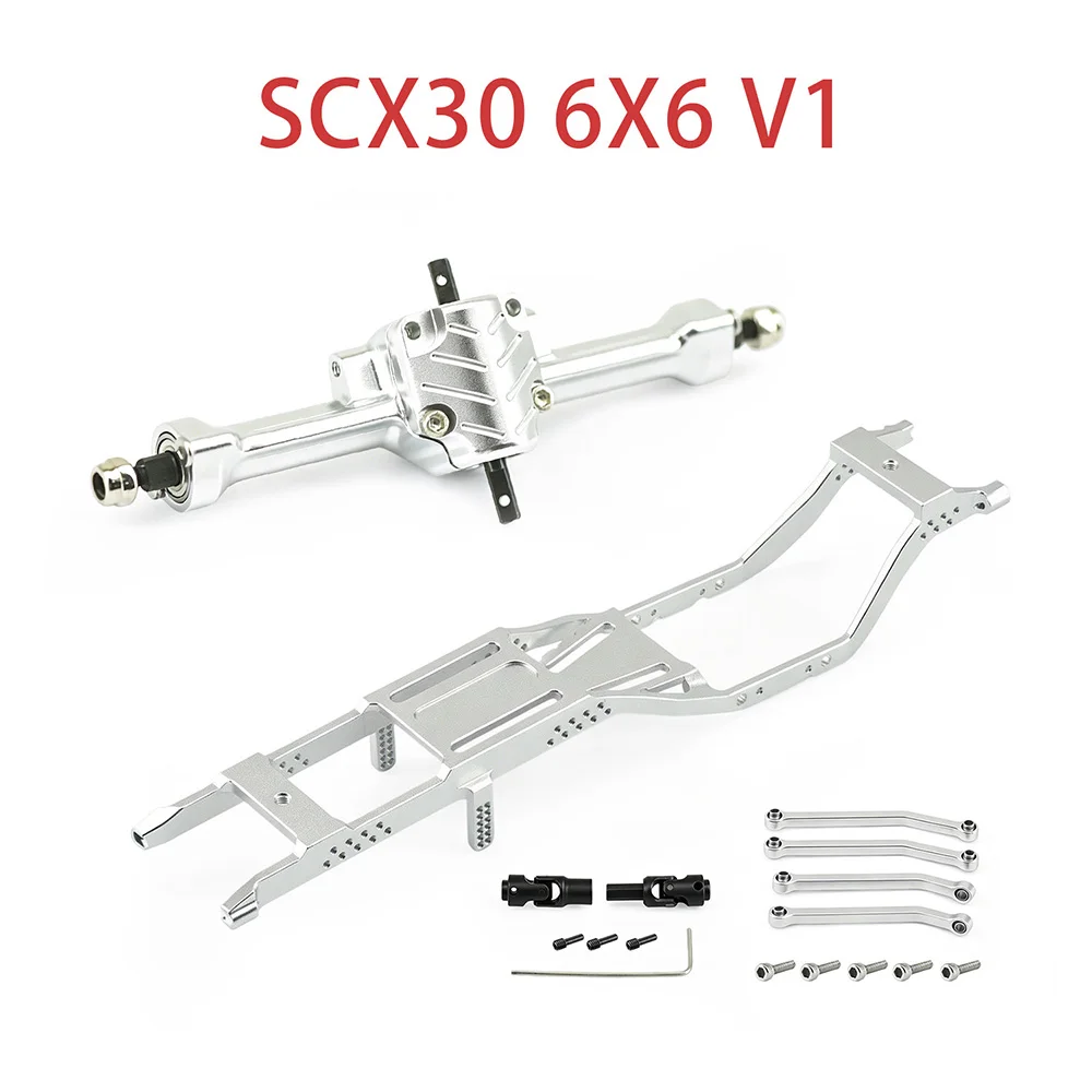 DARK SKY Metal Modification KIT 6x6 For AXIAL 1/30 SCX30 RC Model Cars Crawler Upgrade Parts