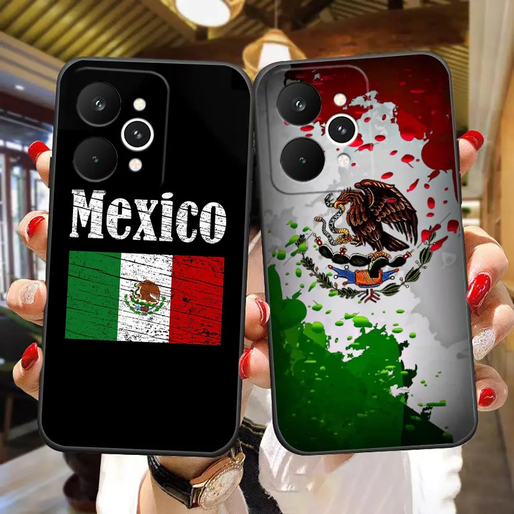 Phone Case For OPPO Realme 16 15 15T 14 13 12 11 10 9 9I 8 8I 7 7I NOTE 80 PRO PLUS Case Coque Funda Shell Cover Flag Of Mexico