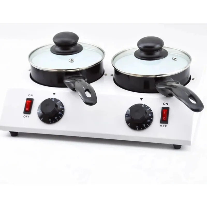 220V/110V Mini Electric Chocolate Melting Machine Single Pot Ceramic Non-Stick Pot Baking Furnace