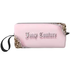 Juicy-Couture Makeup Bags Large Capacity Cosmetic Bag Trend Outdoor Makeup Organizer Case