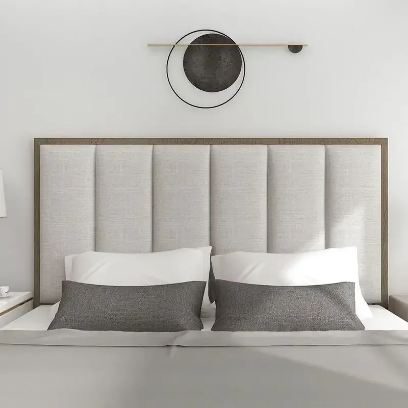Bed Headboard 3D Home Decoration Head Board Stickers Cabecero Cama 135 Headboards Head Board Self Adhesive Wallpaper