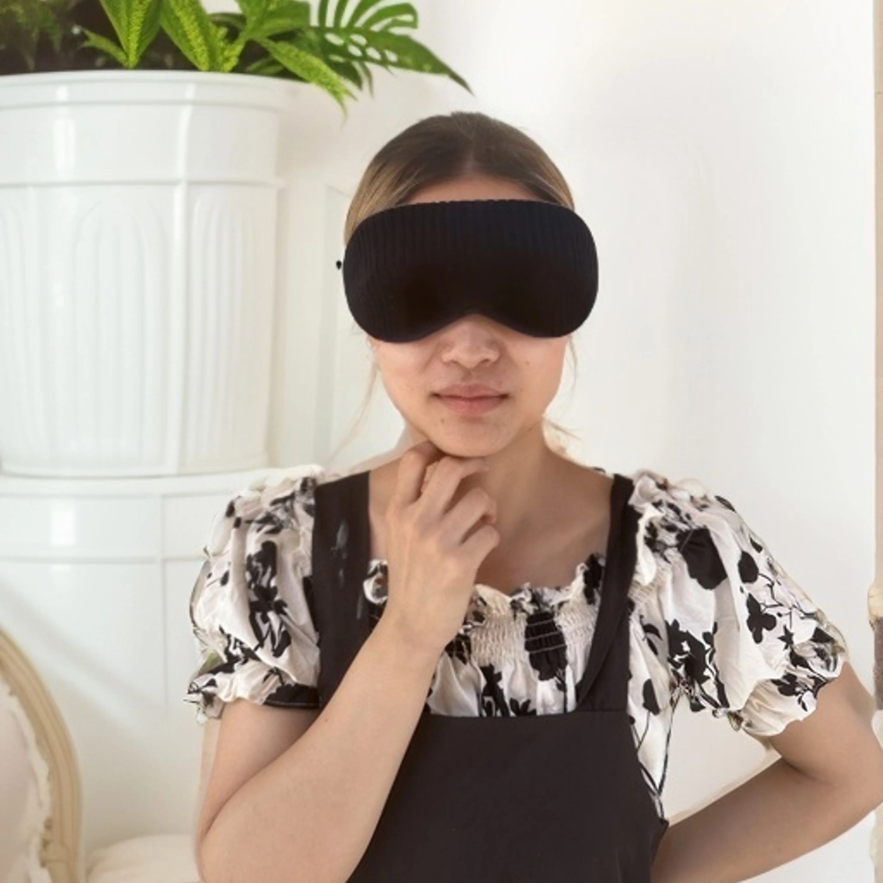 

Usb-Powered Heating Eye Mask For Puffy & Dry Eyes Relief - Warm Therapy Comfort