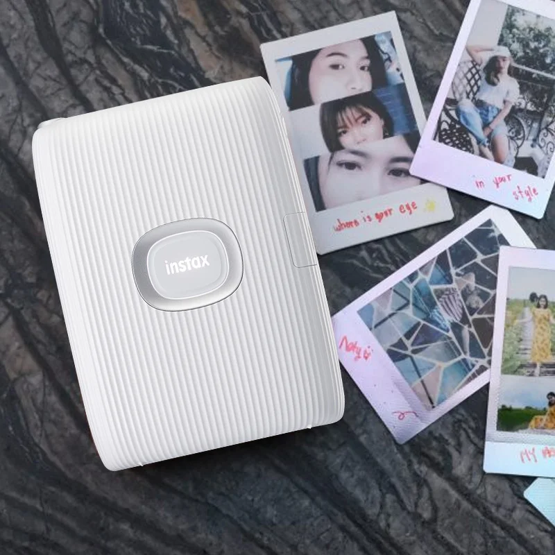 Original Fujifilm Instax Mini Link 2 Instant Smartphone Photo Printer with instaxAIR and Bluetooth Connectivity(Pink White Blue)