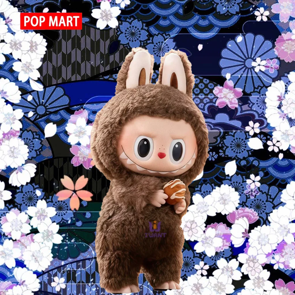 

POP MART LABUBU Heartbeat Macaron Каштановый какао Скрытый, Конец сезона Распродажа Ограниченный запас, Ультра-редкая игрушка-декор