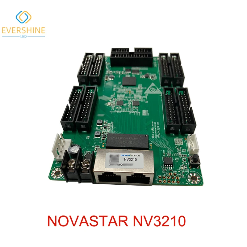 Karta odbiorcza Novastar NV3210 do pełnokolorowego wyświetlacza LED HUB320*10 interfejs maksymalnie 512*512 pikseli sklep internetowy Aliexpress