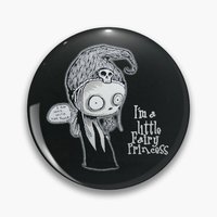 Lenore  Soft Button Pin Creative Fashion Cute Funny Collar Jewelry Lover Brooch Badge Women Metal Gift Hat Lapel Pin Decor