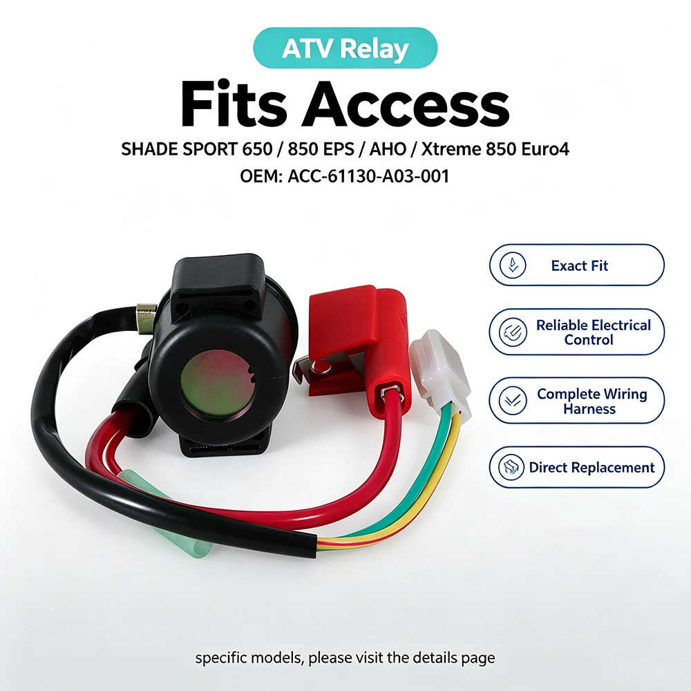 Starter Relay Solenoid For Access SHADE SPORT 650 850 EPS AHO LV Euro4 EPS Xtreme 300 480 650 850 LV LoF T3 ACC-61130-A03-001