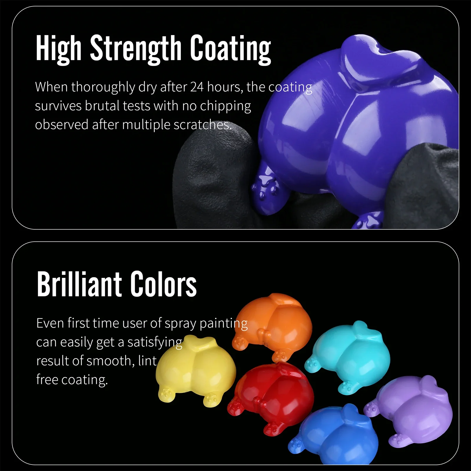 DSPIAE XG Series 50ML Pre Mixed Water Based Paint Basic Color Master Spray Painting Hand Painted Model Kit Pigment for Hobby DIY