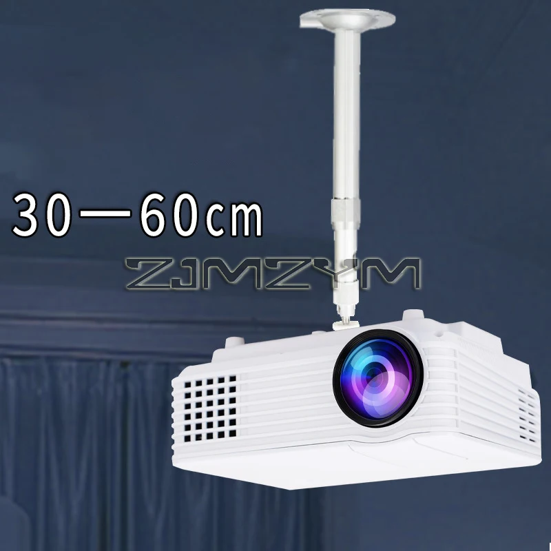 

360 Degree Rotation Mini Projector Mount Ceiling Wall Flexible Stable Holder Aluminum Alloy Projector Stand Home Accessories