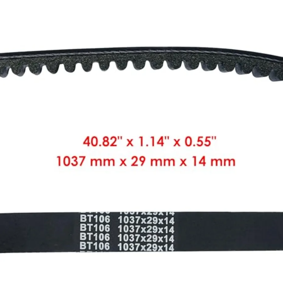 Frizione a trasmissione primaria completa Caltric con cinghia progettata per prestazioni e affidabilità migliorate nel terreno fuoristrada Ideale per