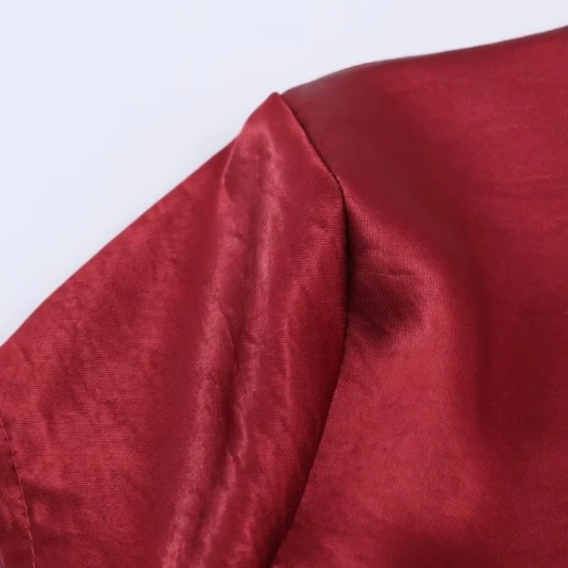 Women Red Party Dresses Retro Sleeveless Backless Mini Dress Elegant Wedding Guest Evening Banquet Birthday Outfit