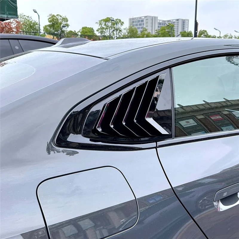 

Simple Car Rear Window Louvers Shutters Blinds Cover Trim For BMW 4 Series Gran Coupe G26 2020+ Car Accessories