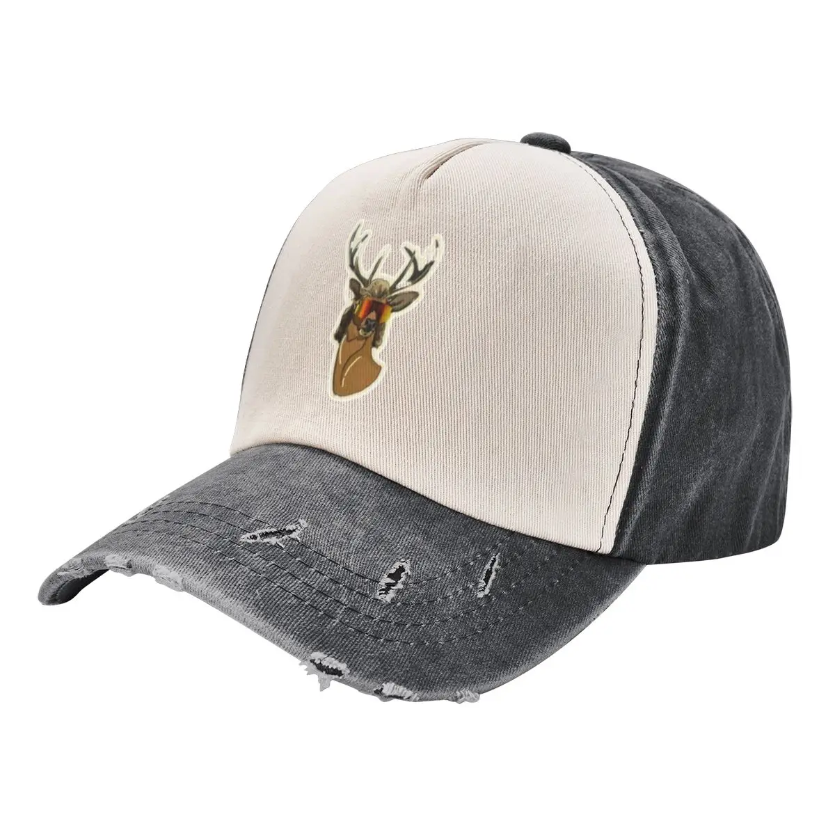 Deer Mullet Sticker Baseball Cap sun hat Snapback Cap dad hat western Hat Men Hats Women's