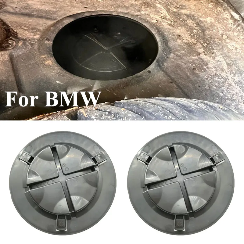 2Pcs Front Wheel Mudguard Fender Lining Bulb Cap Arch Headlight Access Cover 51772751776 For BMW Mini R56 R60 R55 R57 R58
