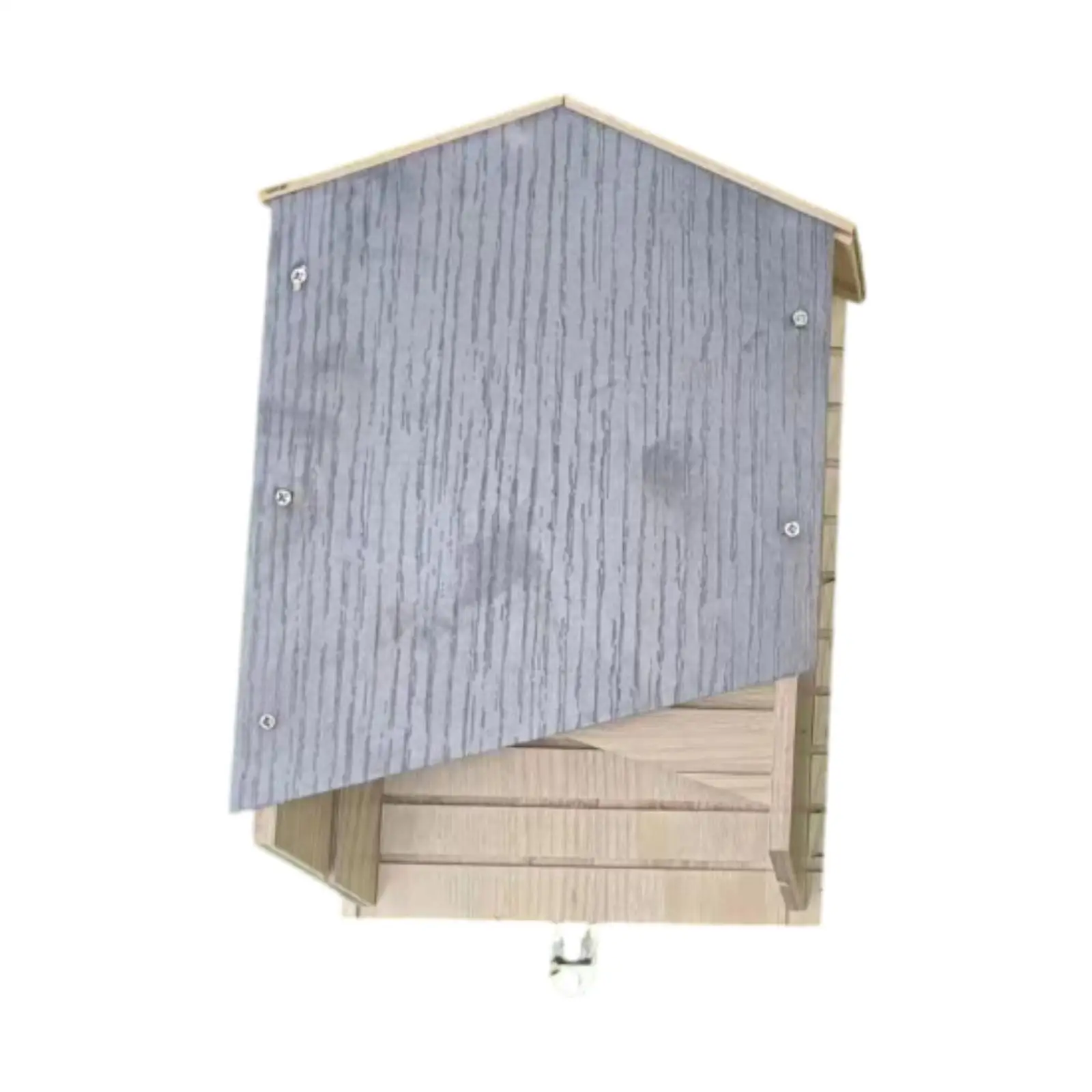 House for Bats Compact Easy Installation Weatherproof Outdoor Supplies Easy to Land and Roost Shelter Protection Wood Bat Box