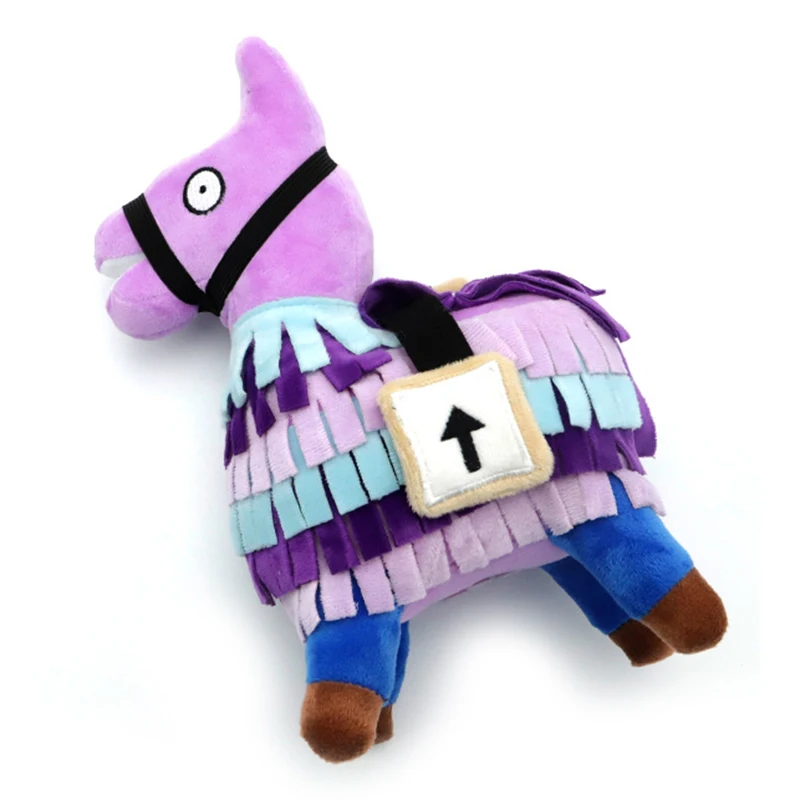 Boneca de pelúcia do jogo Fortnite infantil, pelúcia, Troll Stash, lhama, Alpaca macia, cavalo arco-íris, brinquedos de pelúcia, presente de aniversário 20cm