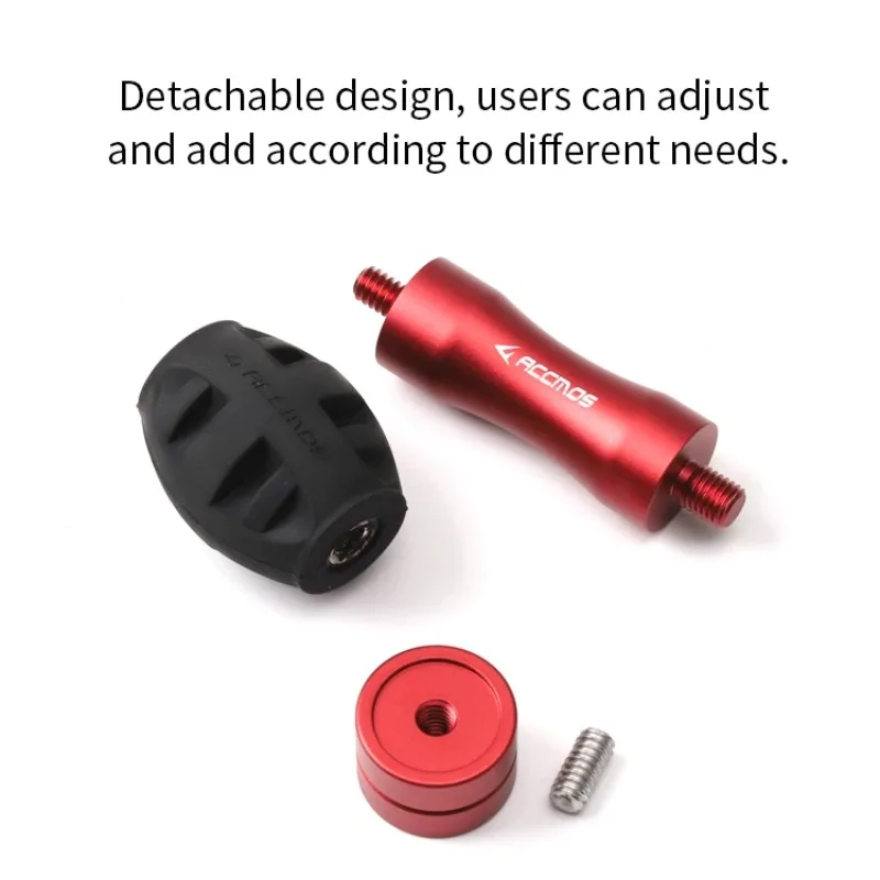 

1pc Archery Shock Absorber Stabilizer Aluminum Alloy+Rubber detachable Bow Handle Archery Shooting Accessoriesry