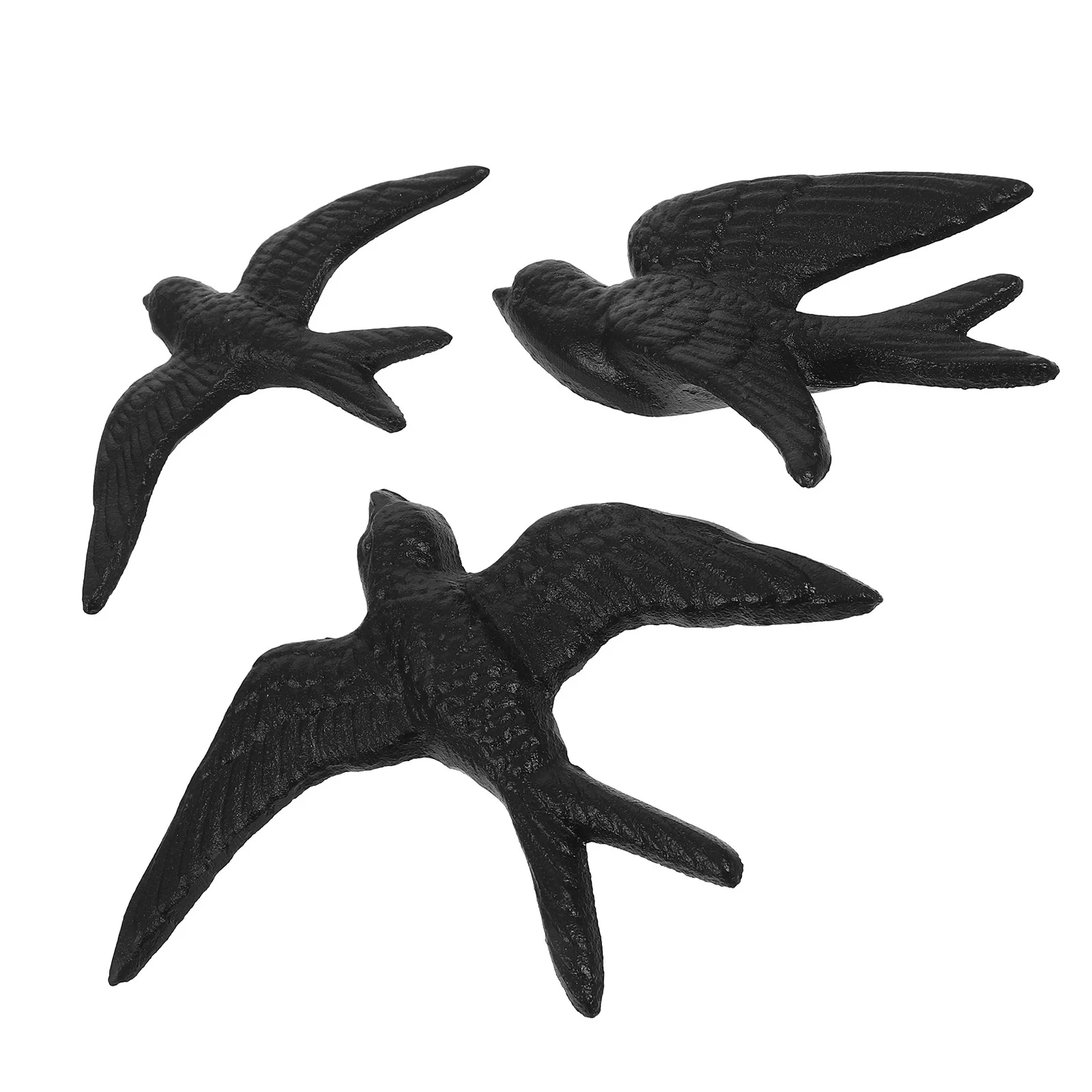 

3 Pcs Farmhouse Home Decor Bird Ornaments Decorative Wall Art Indoor Craft Decors