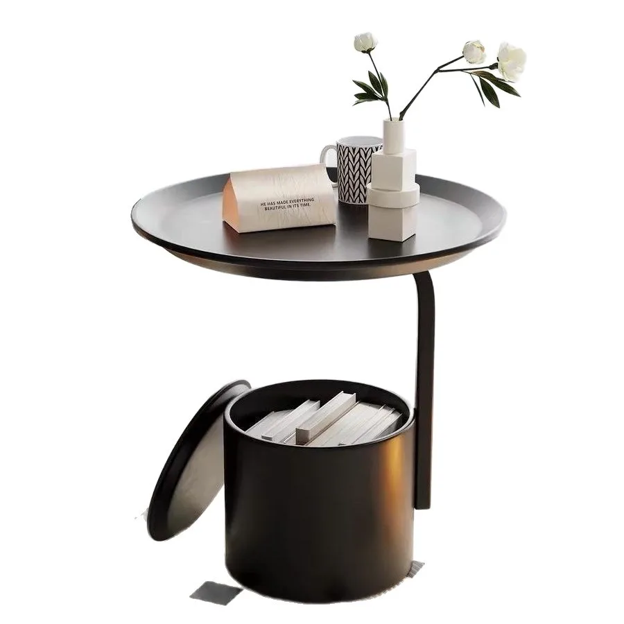 Sofa Side Several Removable End Table Minimalist Cream Wind Small Round Table Corner Several Creative Mini Bedside Shelf Table