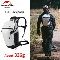 Naturehike 15L Backpack Ultralight 336g Sports Waterproof EVA Shoulder Bag Outdoor Travel Camping Hiking Cycling Climbing Light