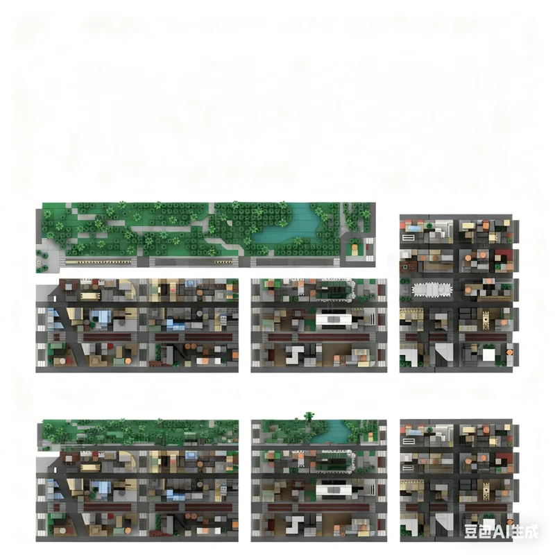 4313 stks MOC Central Park Bil - Art Craft Nyc recensie en prijs
