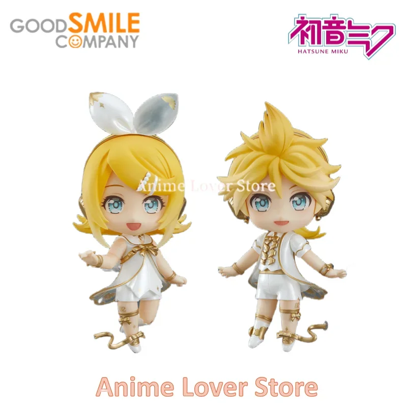 Good Smile Original Nendoroid GSC Kagamine Len 1920 Kagamine Rin 1919 Anime Action Figures Toys For Kids Gifts