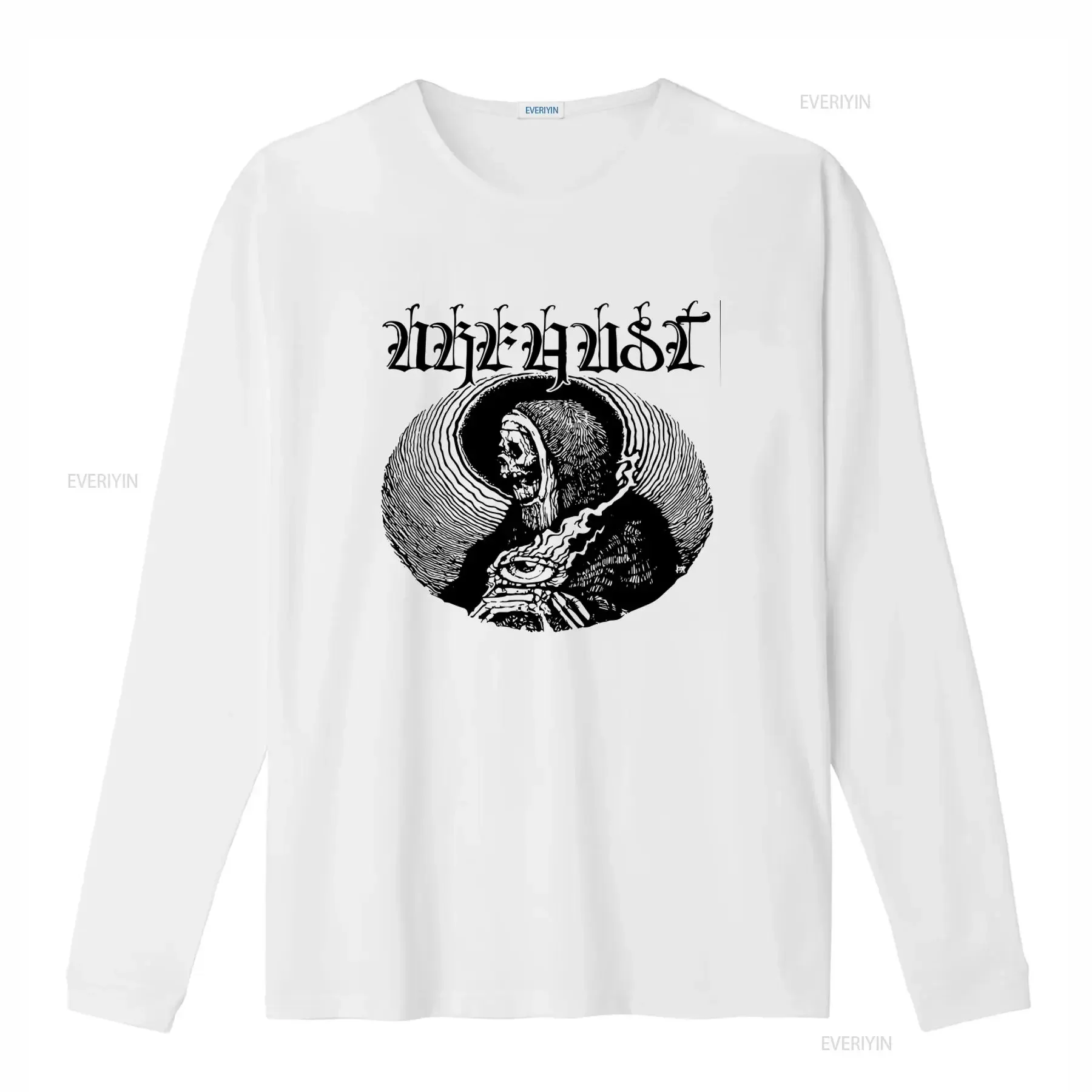 URFAUST Gothic Skull Print T Shirt for Men in XL Perfect Fans of Arcturus Inquisition The Chasm Ulver Borknagar Taake vintage