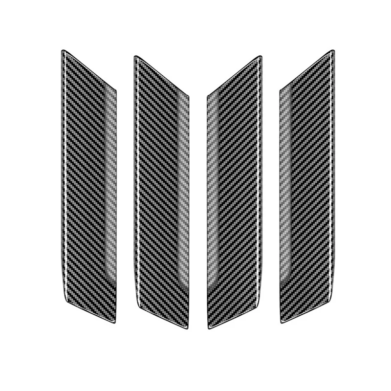 

Car Door Inner Handle Panel Decoration Frame Cover Carbon Fiber Pattern Low Version For Toyota 2022-2023