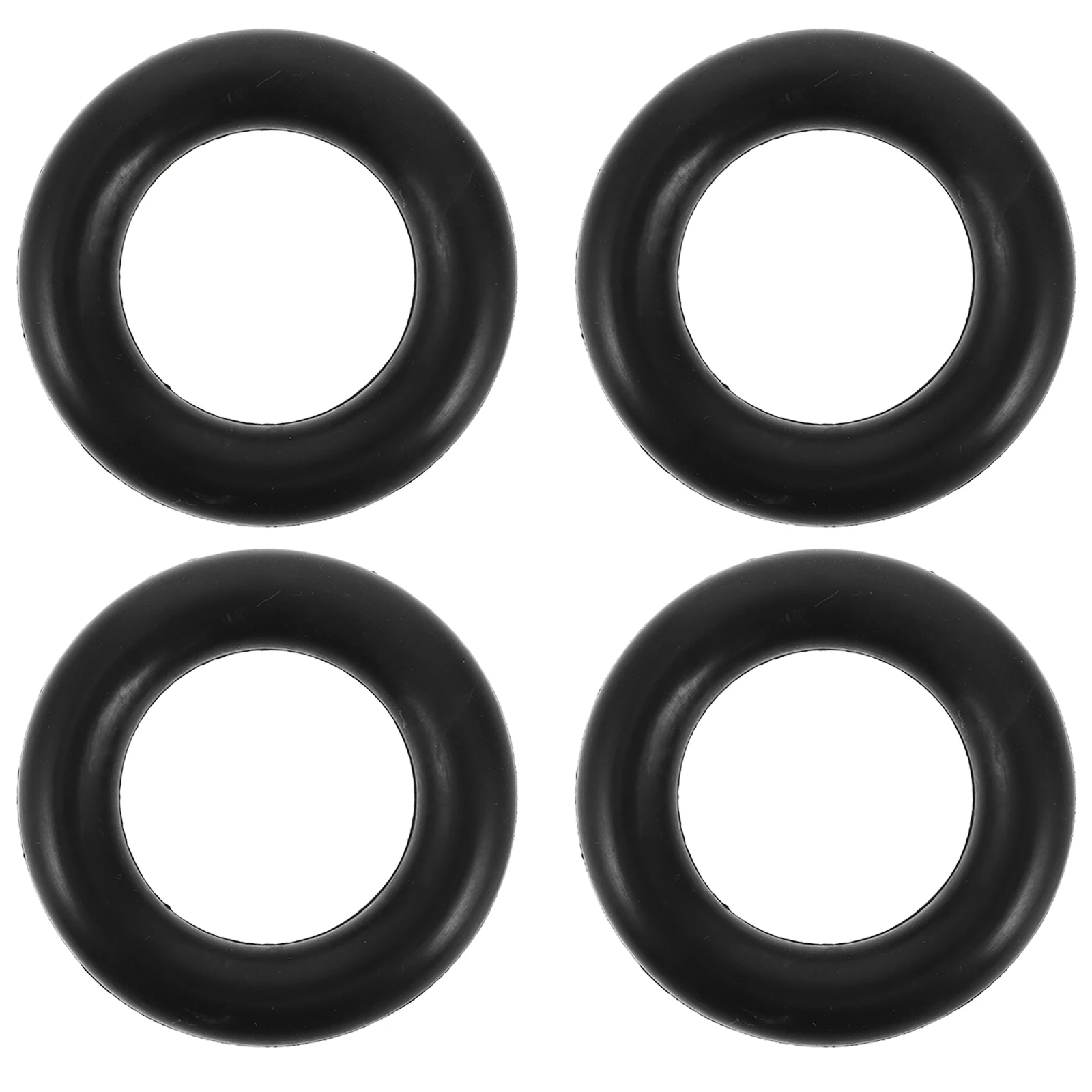 

4pcs Universal Exhaust Pipe Support Rings Silicone Hanger Brackets For Car Truck Durable High Temp Vibration Reduction Clamp