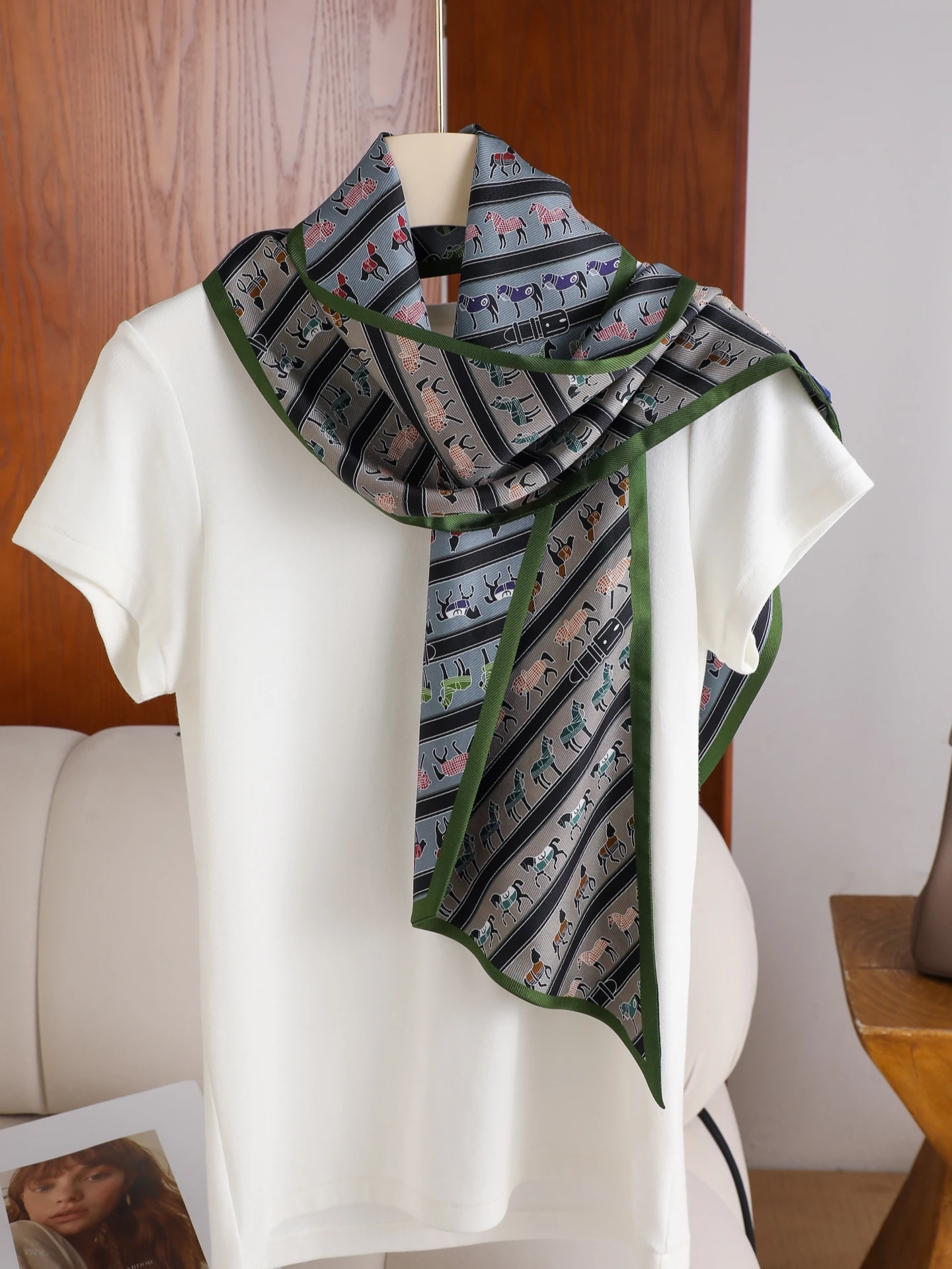 double-sided-silk-scarf-wide-version-asymmetrical-hem-long-silk-ribbon-spring-summer-autumn-winter-versatile-faionable-scarf
