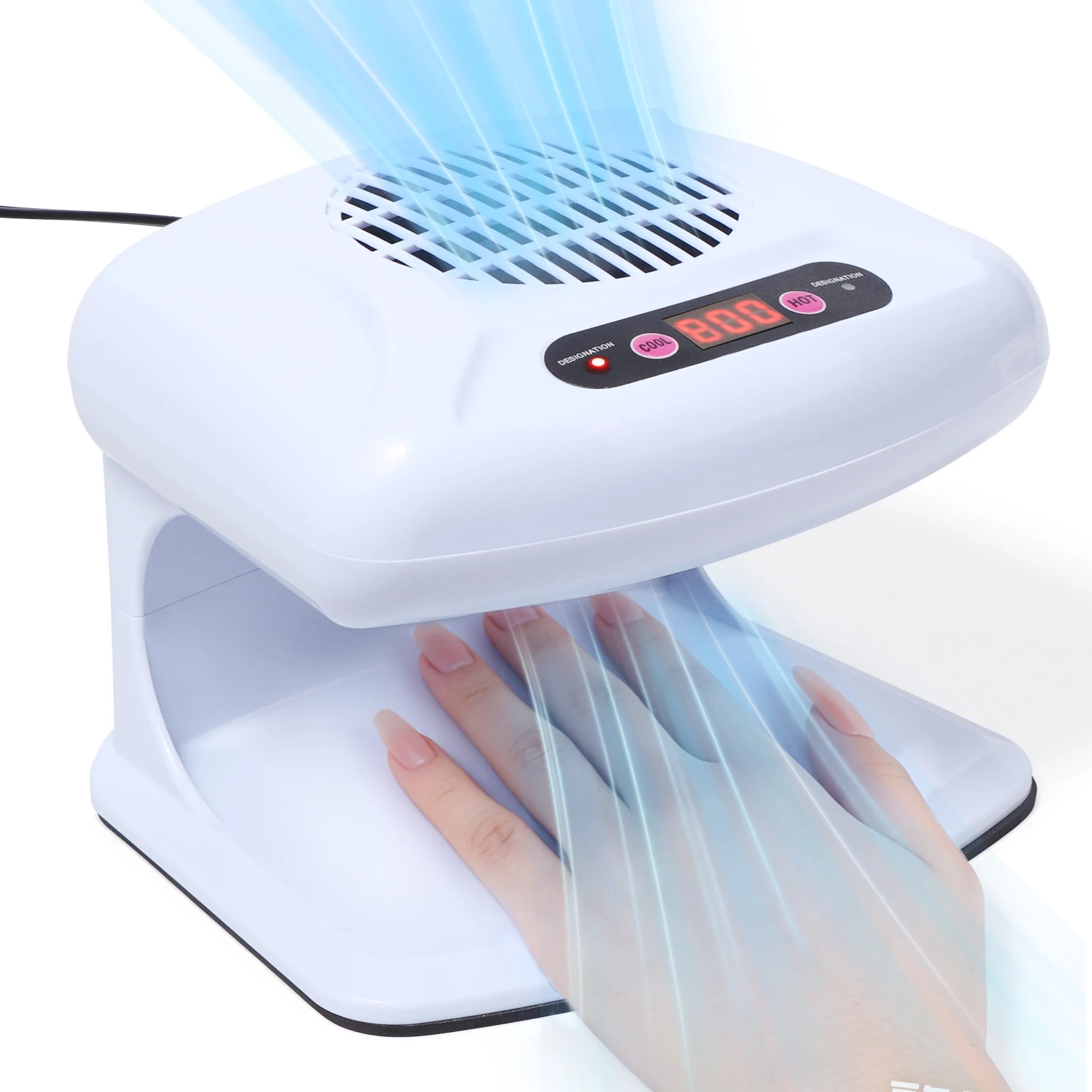 

SAVILAND 300W Сушилка для ногтей: в 5 раз быстрее, умный датчик, теплый и холодный воздух, двойной режим, без батареек, для домашнего и салонного использования