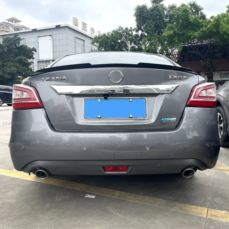 Spoiler bagasi belakang Nissan Teana / Altima 2013 2014 2015 kualitas tinggi bahan ABS warna Primer aksesori Kit bodi Spoiler bagasi belakang