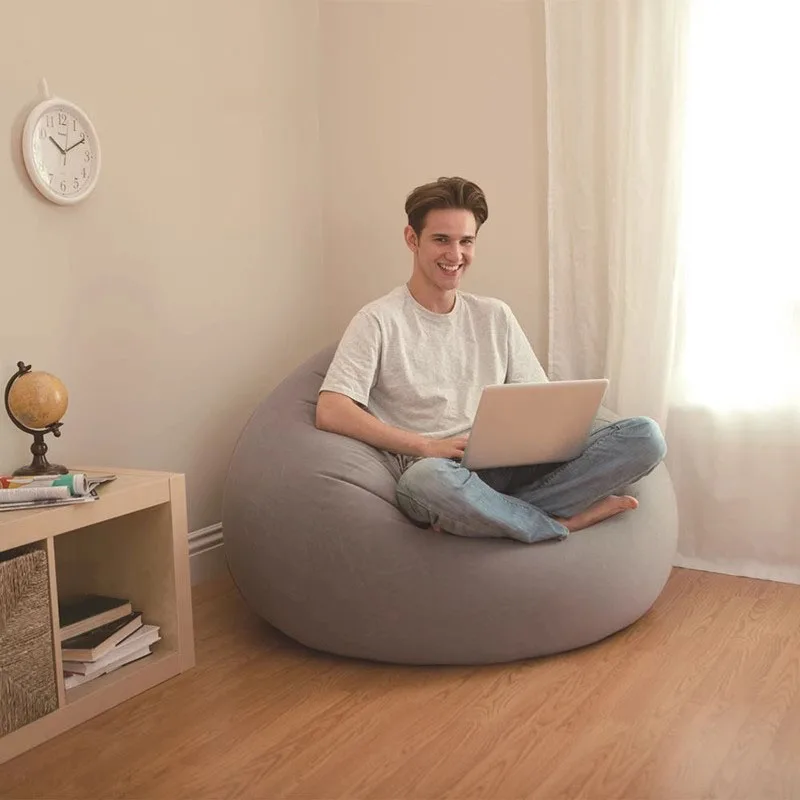 Mini Floor Inflatable Sofa Single Small Comfortable Designer Individual Inflatable Sofa Luxury Divano Entrance Hall Furniture