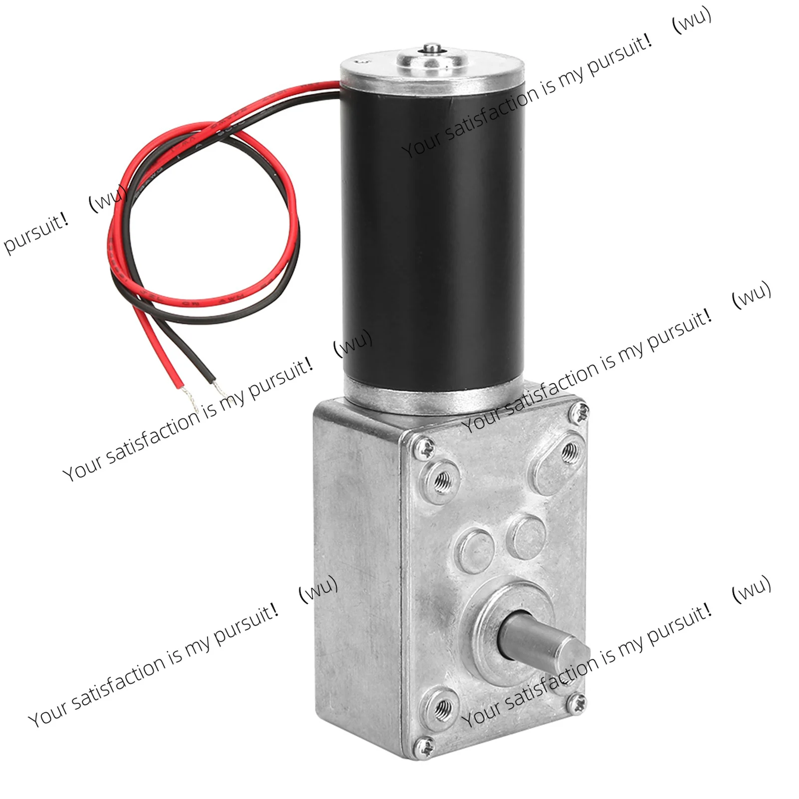 Suitable for high torsion speed reduction, motor reversible worm gear 8mm shaft 12v/10-400RPM