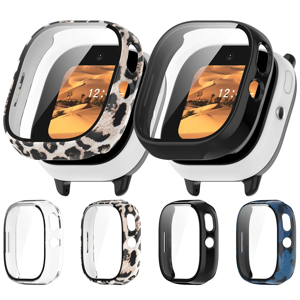 

1 PCS PC + Tempered Film Integrated Protective Case for Gizmo Watch Disney Protective Cover Watch Accessories Parts