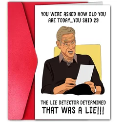 1pc, Funny Birthday Card, Rude Card For Friend, Funny Greeting Card For Him, Birthday Gift For Her.