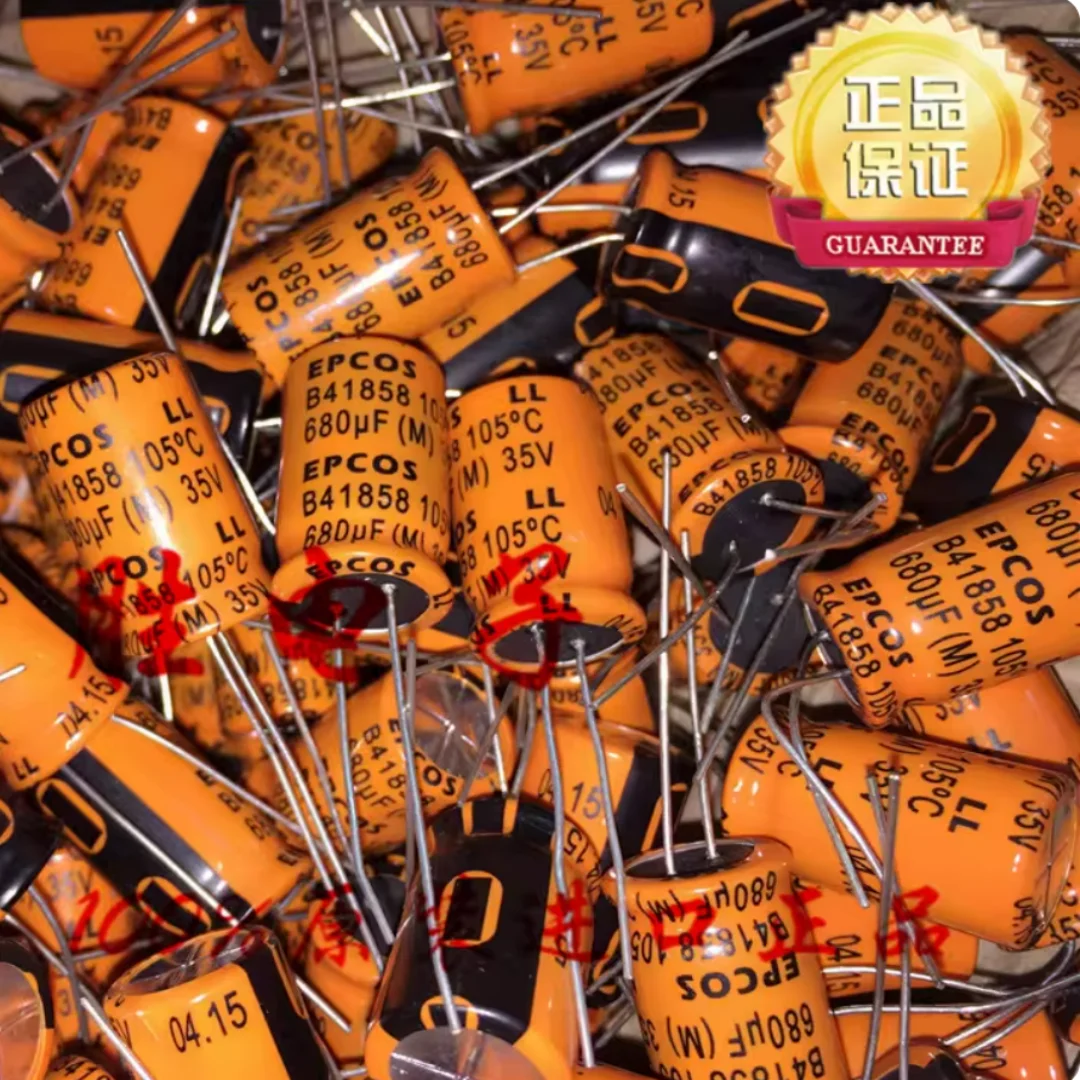 

680UF 35V German Siemens EPCOS high-temperature capacitor 35V680UF 12.5X20 orange