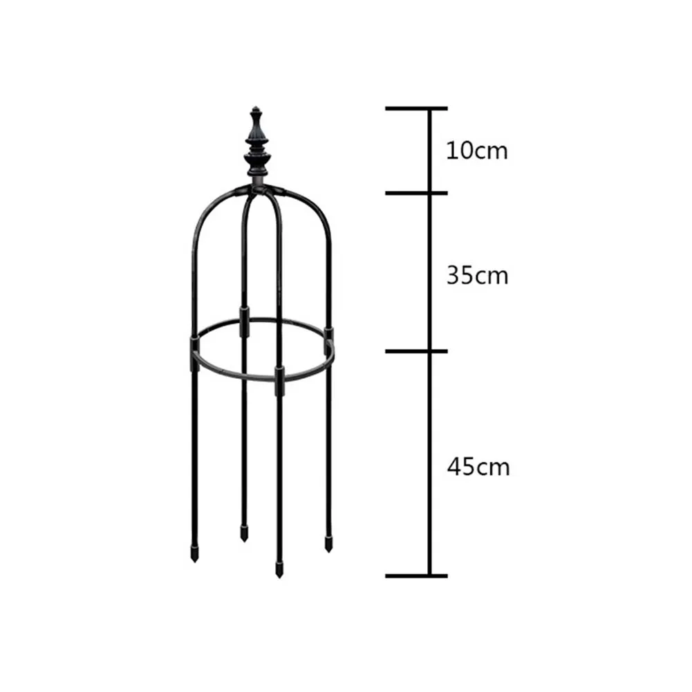 arden Obelisk Arch Rose Bushes Support Stake for Climbing Plants Metal Stake Support Column for Plants Vegetables