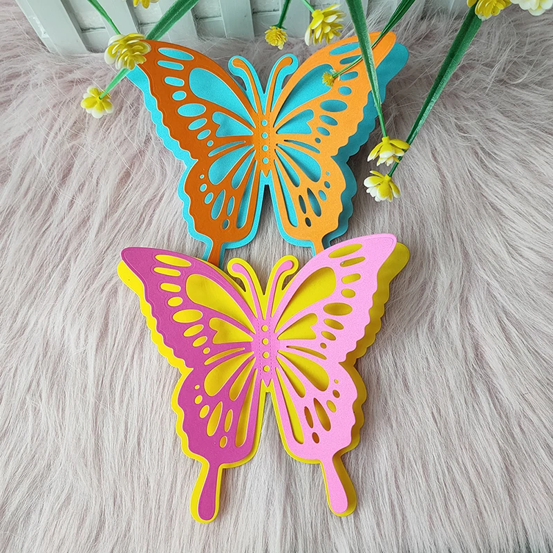 New Big Butterfly metal cutting die mould scrapbook decoration embossed photo album decoration card making DIY handicrafts