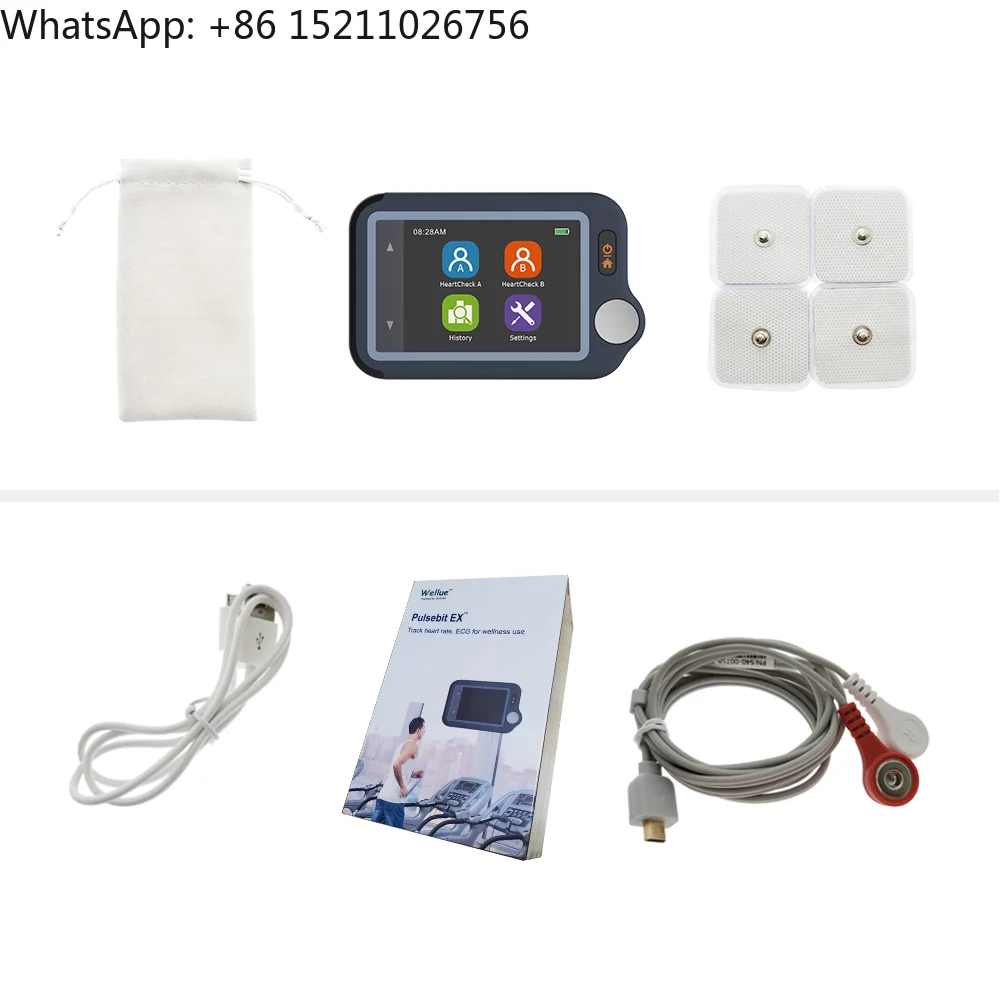 Wellue Pulsebit Ex Holeter ECG  Machine for Home Self-Test