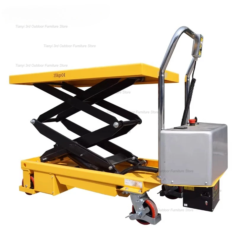 

Nordic Creative Manual Platform Cart Modern Hydraulic Handling Lifting Cart Movable Loading and Unloading Workshop Tool FYET