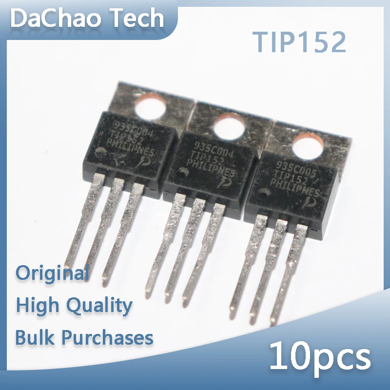 10pcs TIP152 7A 400V TI Texas Instruments Darlington Transistor TO-220 Original New