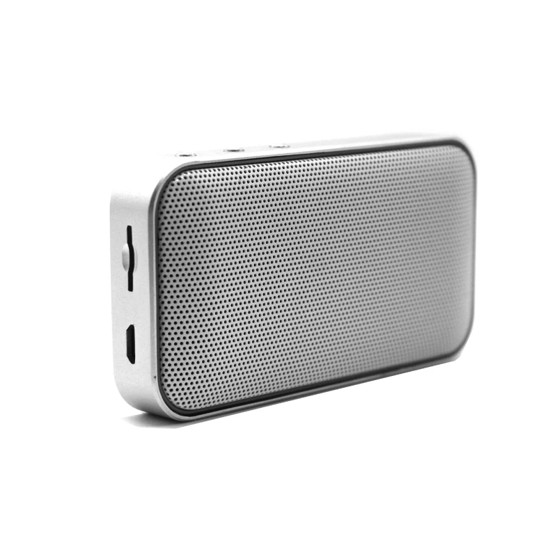 Minialtavoz portátil inalámbrico para exteriores, dispositivo de Audio ultrafino con Bluetooth, compatible con tarjeta TF, recargable por USB
