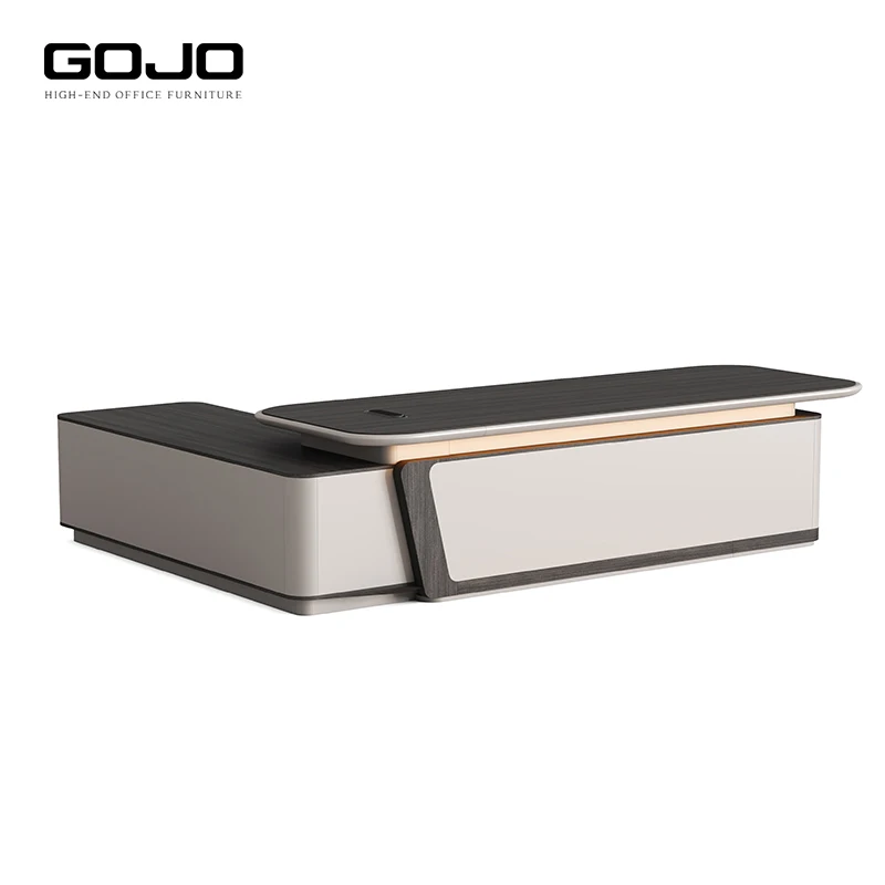 Luxury Modern Office Reception Desk Chair Set Versatile Furniture For Home Boss Meeting School Use Office Desk Design