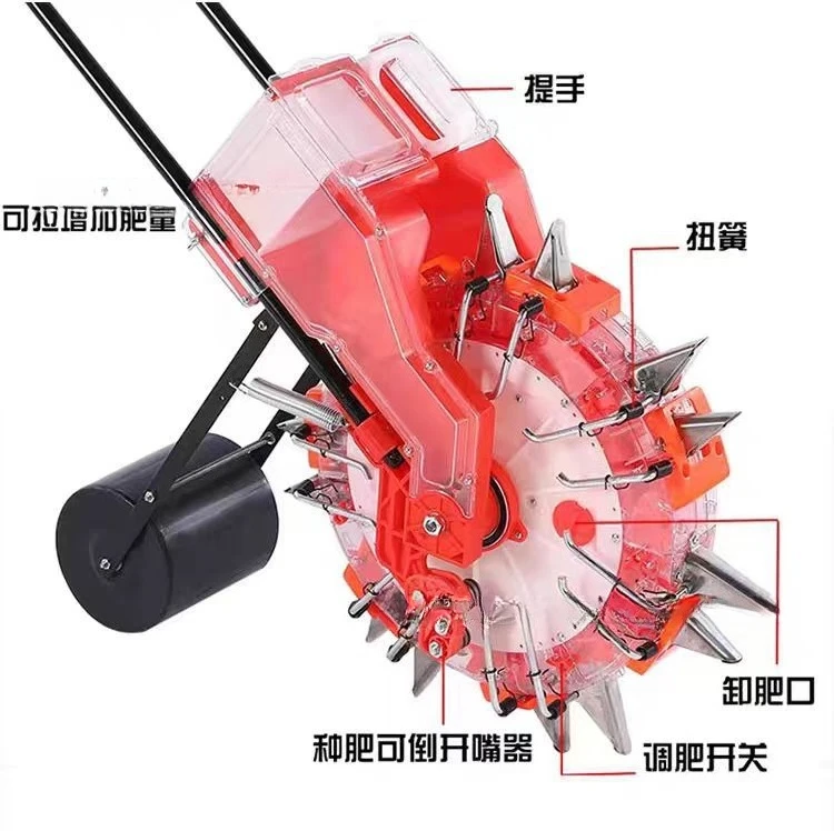 2025 آلة بذارة البذارة الزراعية وآلة توزيع الأسمدة لزراعة البذور