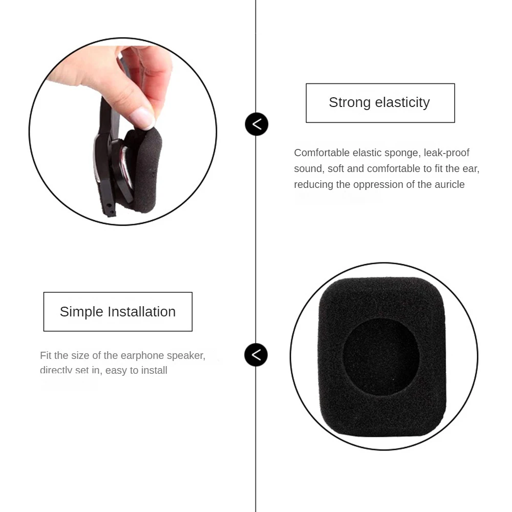 ชุดฟองน้ําหูฟังสําหรับภาษาสวีดิชคํา BOBangOlufsenFORM2mp3 นุ่มสบายความยืดหยุ่นที่แข็งแกร่งเหมาะกับหูแยกเสียงรบกวนชุดฟองน้ํา