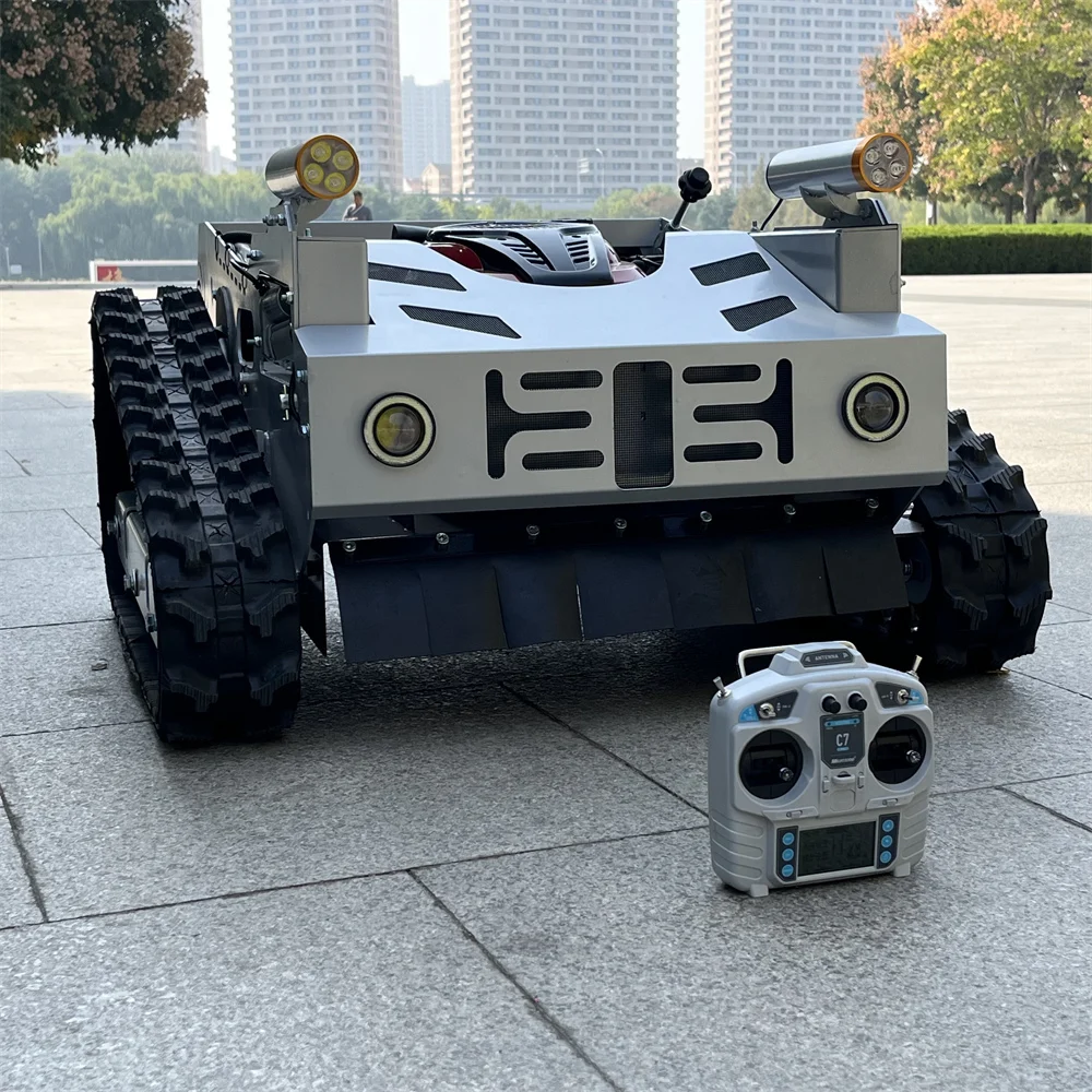 Ferngesteuerter 22-Zoll Mini-Roboter-Rasenmäher Selbstfahrend 4-Takt-Motor 550mm Schnittbreite